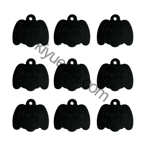 100Pcs/Set Dog Head Dog ID Tags Aluminum Pendant