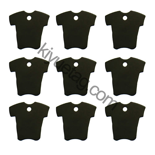 100Pcs/Set Cloth Dog ID Tags Aluminum Pendant