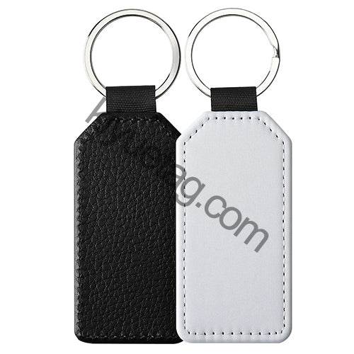 Wholesale 100 50 20PCS Sublimation PU Blanks Tag Dog Tag For Diy Keychain