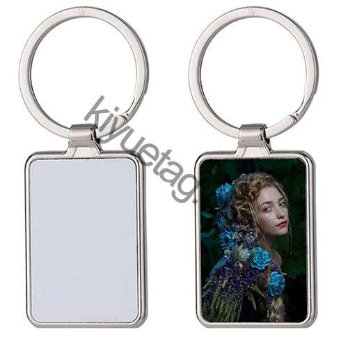 Wholesale 100 50 20PCS Sublimation Blanks Tag Metal Heart DIY Dog Tag For Christmas Keychain
