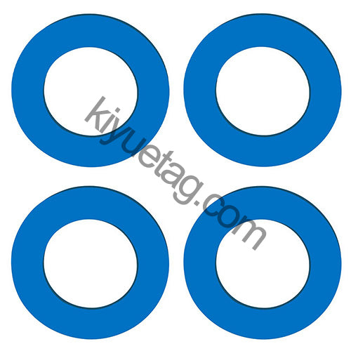 Custom 100Pcs Dog Plate Personalized Round Pet Id Cat Tag Glossy Stainless Steel Engraved Nameplate Collar Accessories