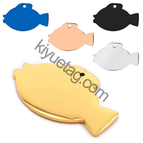 100PCS Dog Id Tag Personalized Pet Keychain Engraved Master Name for Cat Puppy Collar Tag Pendant Keyring Fish Wlaking Outside