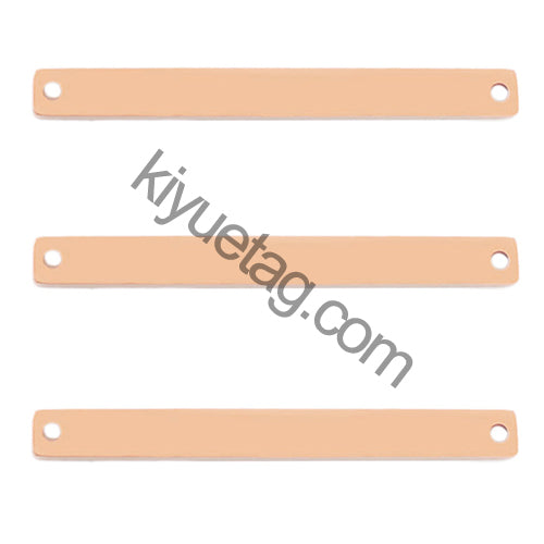 100Pcs Customized Pet Anti-lost Stainless steel Tag Personalized Engravable ID Plate Necklace Jewelry Pendants Souvenir
