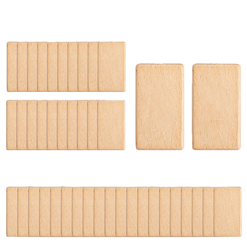 Wholesale 100/50Pcs Rectangle Wood Keychain Blanks Keychain Key Pendants