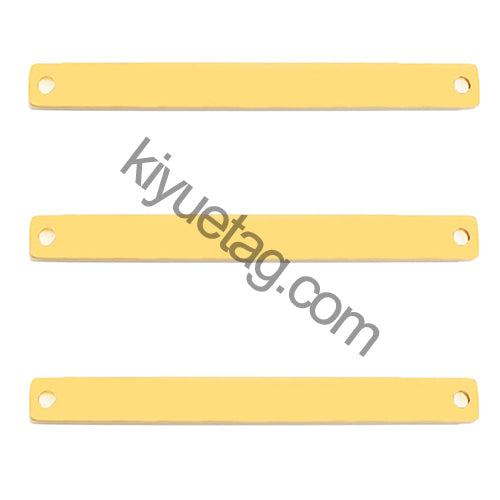 100Pcs Customized Pet Anti-lost Stainless steel Tag Personalized Engravable ID Plate Necklace Jewelry Pendants Souvenir