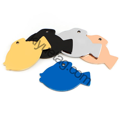 100PCS Dog Id Tag Personalized Pet Keychain Engraved Master Name for Cat Puppy Collar Tag Pendant Keyring Fish Wlaking Outside