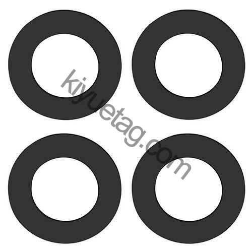 Custom 100Pcs Dog Plate Personalized Round Pet Id Cat Tag Glossy Stainless Steel Engraved Nameplate Collar Accessories