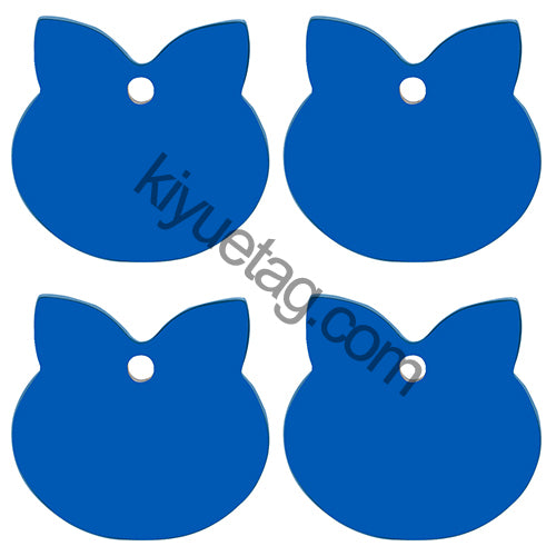 Wholesale 100pcs Personalized Dog Tag Pet ID Name Blank Customized Cat Puppy Stainless Steel Collar Pet Accessorie Dropshipping
