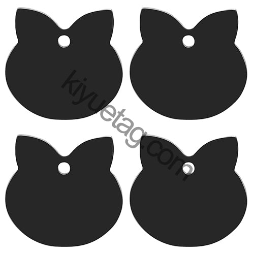 Wholesale 100pcs Personalized Dog Tag Pet ID Name Blank Customized Cat Puppy Stainless Steel Collar Pet Accessorie Dropshipping
