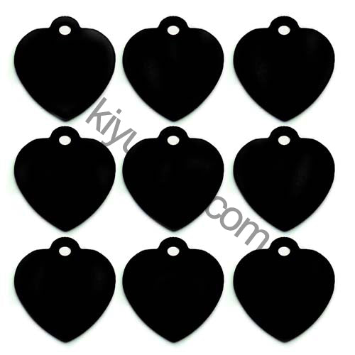 100Pcs/Set Love Dog ID Tags Aluminum Pendant