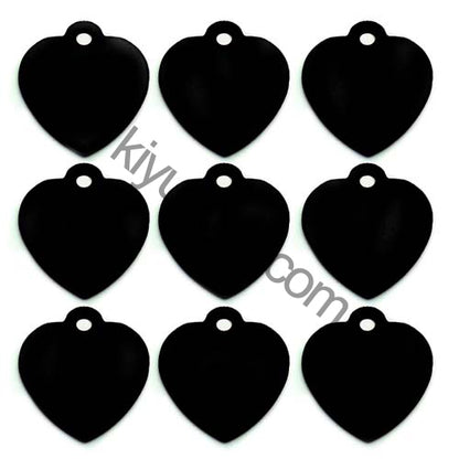 100Pcs/Set Love Dog ID Tags Aluminum Pendant