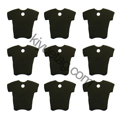 100Pcs/Set Cloth Dog ID Tags Aluminum Pendant