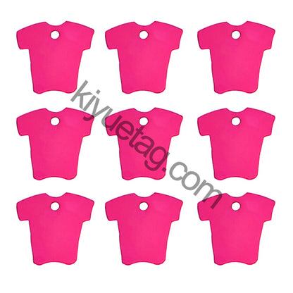 100Pcs/Set Cloth Dog ID Tags Aluminum Pendant