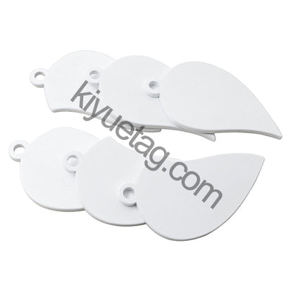 50Pairs/lot Necklace Pendant Mirror Stainless Steel Broken Heart Tag Couple Bracelet Charms Plate for Jewelry Making