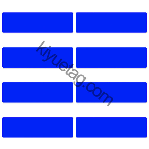Wholesale 100Pcs Stainless Steel Employee Name ID Tag Work Identity Badge DIY Business Case Blank Dog Tag