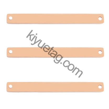 100Pcs Customized Pet Anti-lost Stainless steel Tag Personalized Engravable ID Plate  Necklace Jewelry Pendants Souvenir