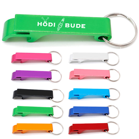 Wholesale 100Pcs Customized Can Opener Portable Wedding For Party KeyChain Ring Restaurant Promotion Giveaway Logo Gifts