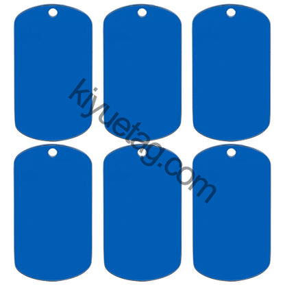 Wholesale 100PCS Stainless Steel Material Personalized Pet Dog ID Tag Cat Art Font Identity Double-Sided Mirror Effect