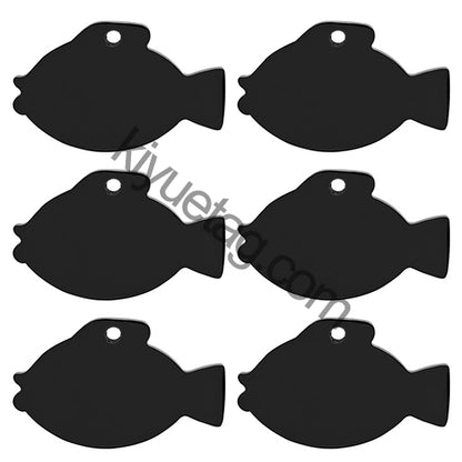 100PCS Dog Id Tag  Personalized Pet Keychain Engraved Master Name for Cat Puppy Collar Tag Pendant Keyring Fish Wlaking Outside