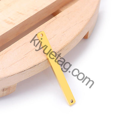 100Pcs Customized Pet Anti-lost Stainless steel Tag Personalized Engravable ID Plate  Necklace Jewelry Pendants Souvenir