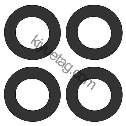 Custom 100Pcs Dog Plate Personalized Round Pet Id Cat Tag Glossy Stainless Steel Engraved Nameplate Collar Accessories