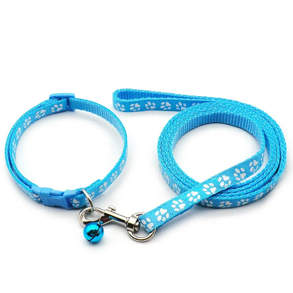 24Sets Dog Cat Leash Adjustable Leashes Collar Puppy Outdoor Walking Chihuahua Terier Schnauzer Outdoor Traction Rope General