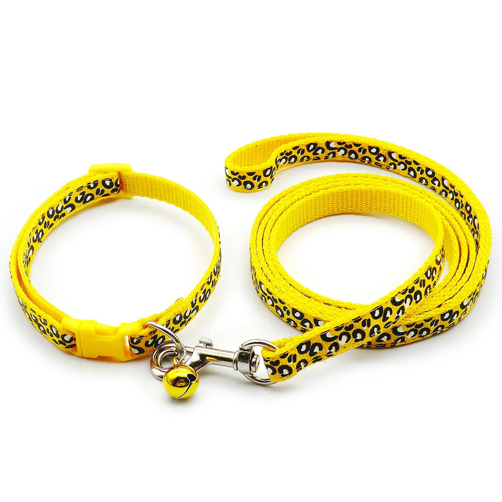 24Pcs Pet Supplies Small Cat Dog Leash Bone Decor Chest Strap Adjustable Dog Collar Harness Walking ID Accessories Anti-lost