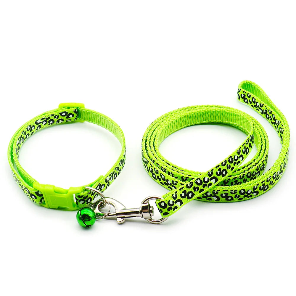 24Pcs Pet Supplies Small Cat Dog Leash Bone Decor Chest Strap Adjustable Dog Collar Harness Walking ID Accessories Anti-lost