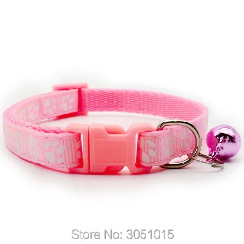 Wholesale 24Pc Safety Casual Dog Collar Neck Strap Fashion Adjustable With Bell Pet Collar Delicate Dog Cat  Pet Shop