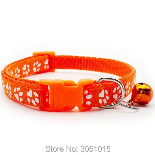 Wholesale 24Pc Safety Casual Dog Collar Neck Strap Fashion Adjustable With Bell Pet Collar Delicate Dog Cat  Pet Shop