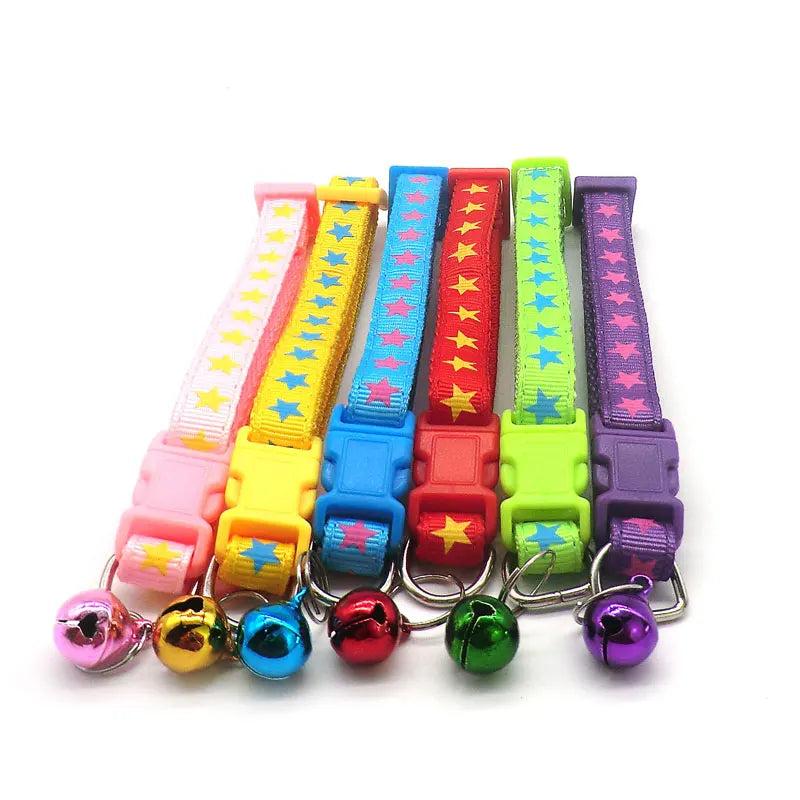 Wholesale 50Pcs/100pcs Pet Dog Tag Collar adjustable Puppy Cat ID Tag Nameplate Collars For Small Medium Large Dogs  PetFitting