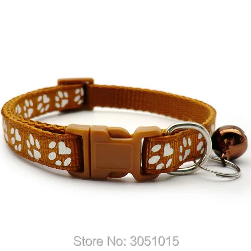 Wholesale 24Pc Safety Casual Dog Collar Neck Strap Fashion Adjustable With Bell Pet Collar Delicate Dog Cat  Pet Shop