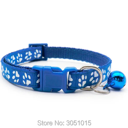 Wholesale 24Pc Safety Casual Dog Collar Neck Strap Fashion Adjustable With Bell Pet Collar Delicate Dog Cat  Pet Shop