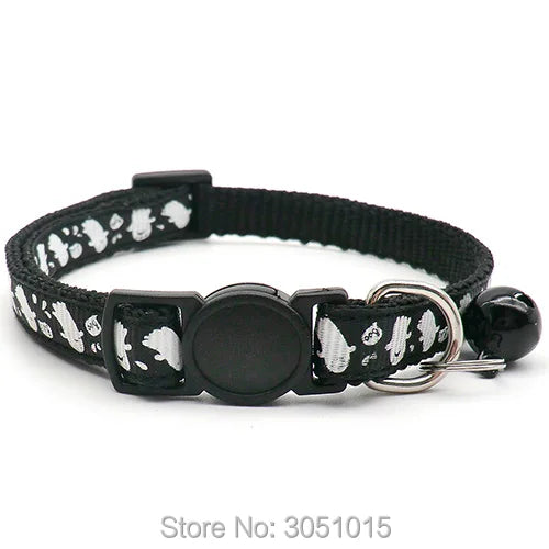 Wholesale 24PCS Fashion Print Ghost dog collar chain plate Pet cat collar festival decoration Anti-lost For Puppy Pet supplies