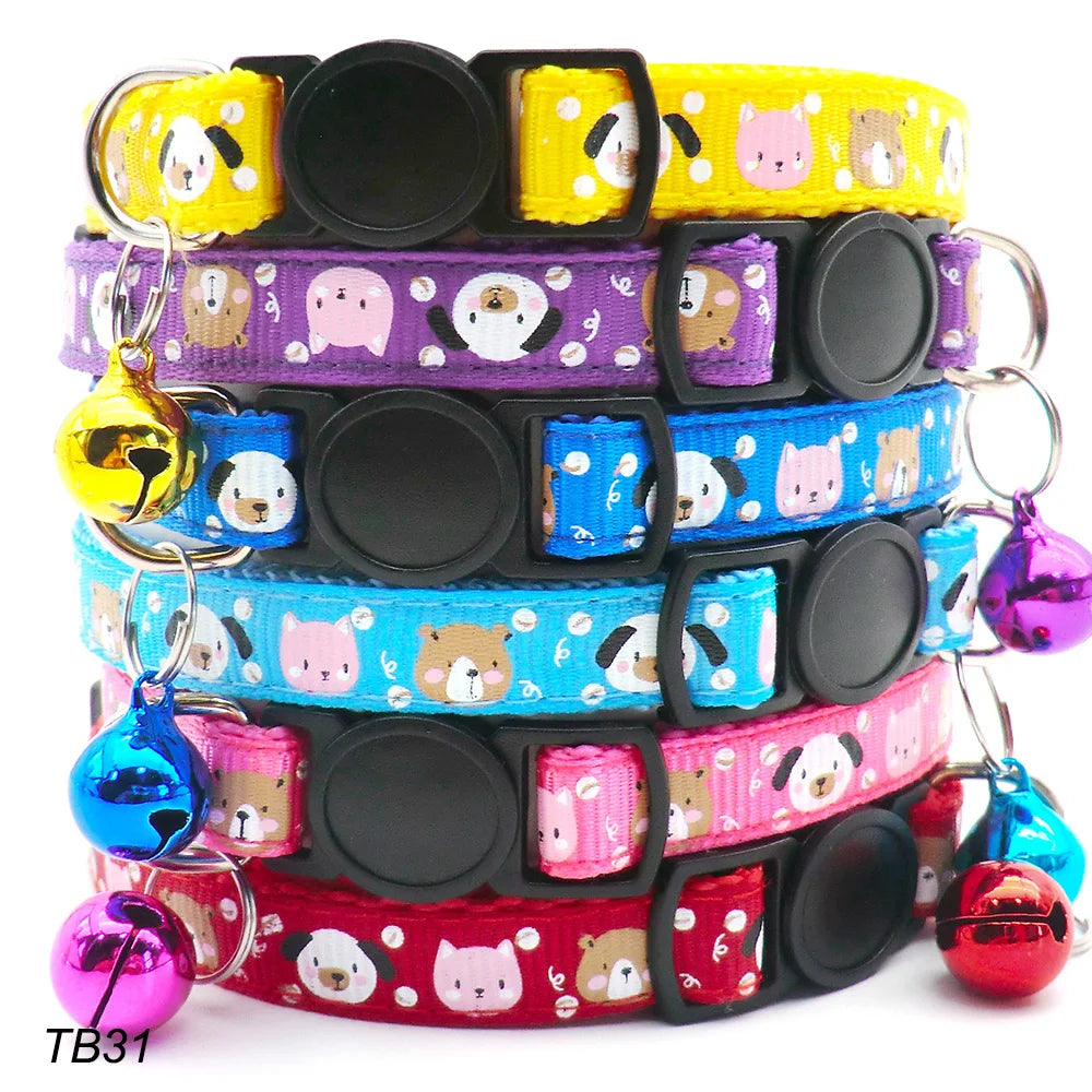 100pcs Adjustable Pet Collars Cute Dog Collars Cat Necklaces Durable Comfortable Animal Accessories Wedding Party Puppy Bowties