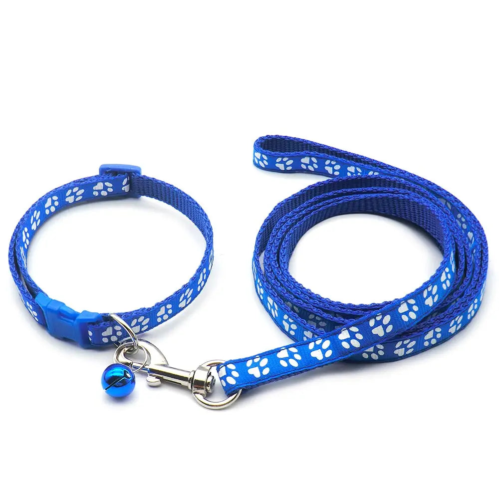 24Sets Dog Cat Leash Adjustable Leashes Collar Puppy Outdoor Walking Chihuahua Terier Schnauzer Outdoor Traction Rope General