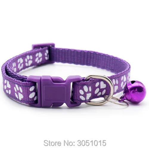 Wholesale 24Pc Safety Casual Dog Collar Neck Strap Fashion Adjustable With Bell Pet Collar Delicate Dog Cat  Pet Shop