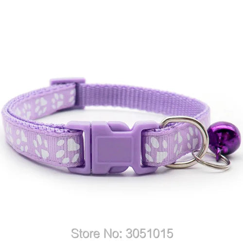 Wholesale 24Pc Safety Casual Dog Collar Neck Strap Fashion Adjustable With Bell Pet Collar Delicate Dog Cat  Pet Shop