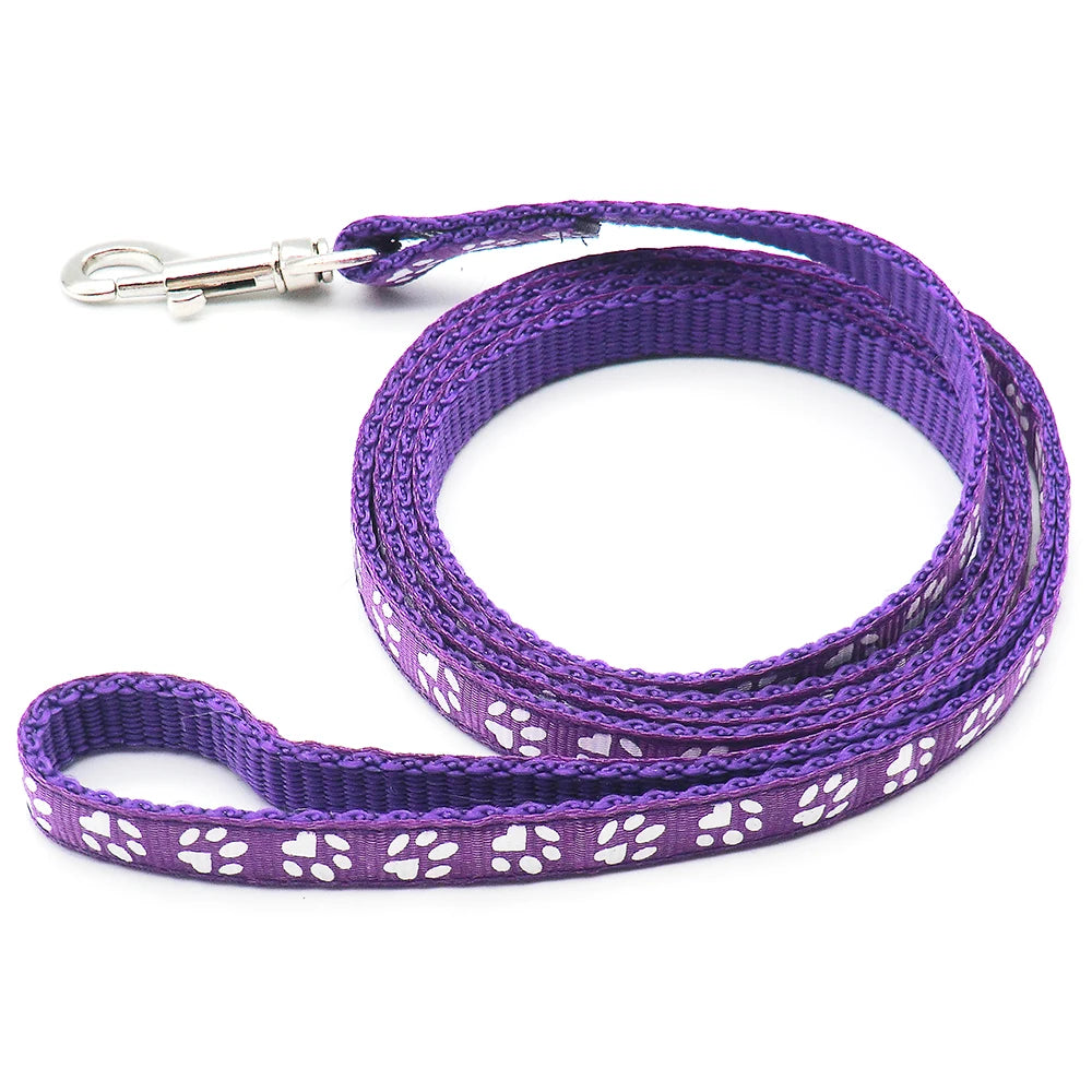 11Pcs Dog Cat Leash Adjustable Leashes Puppy Outdoor Walking Chihuahua Terier Schnauzer  Traction Rope