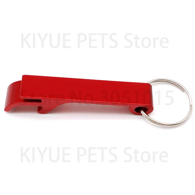 20 50 100Pcs Customized Small Gift Can Opener Key Chain Ring Can Opener Restaurant Promotion Giveaway Logo Gifts Wedding Gift