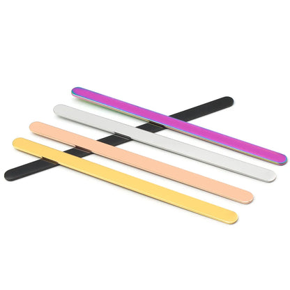 Wholesale 100Pcs 3/6/9mm 160mm Open Cuff Bangle Mirror Polishe Stainless Steel Rectangle CustomizedStrips Name ID Tag Accessorie