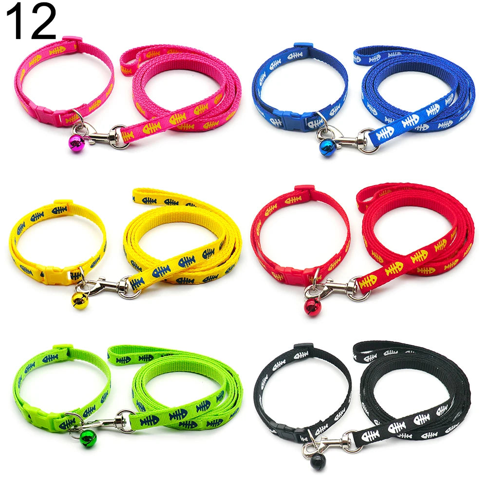 24Pcs Dog Harness Printing Cat Leashs Training Mesh Chest Strap Supplies Adjustable Outdoor Walking Head Lead For Puppy And Pet