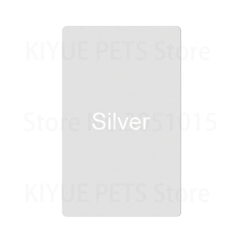 Wholesale 100Pcs 0.2mm Ultra-thin Aluminum Business Card Dog ID Tag Name plate Laser Marking Engraving Business Card Blank Tags