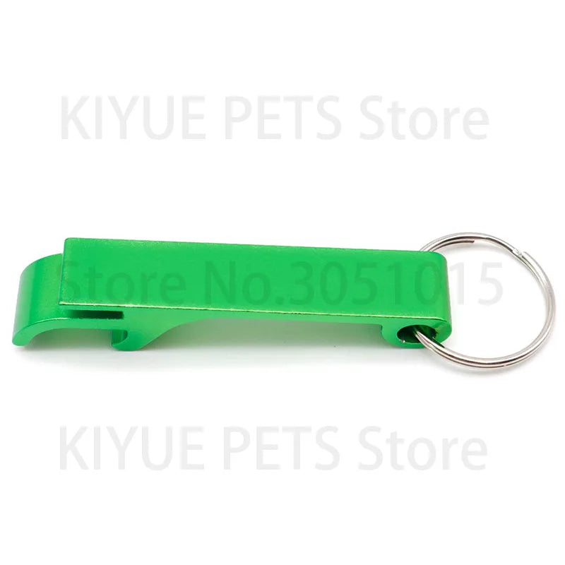 20 50 100Pcs Customized Small Gift Can Opener Key Chain Ring Can Opener Restaurant Promotion Giveaway Logo Gifts Wedding Gift