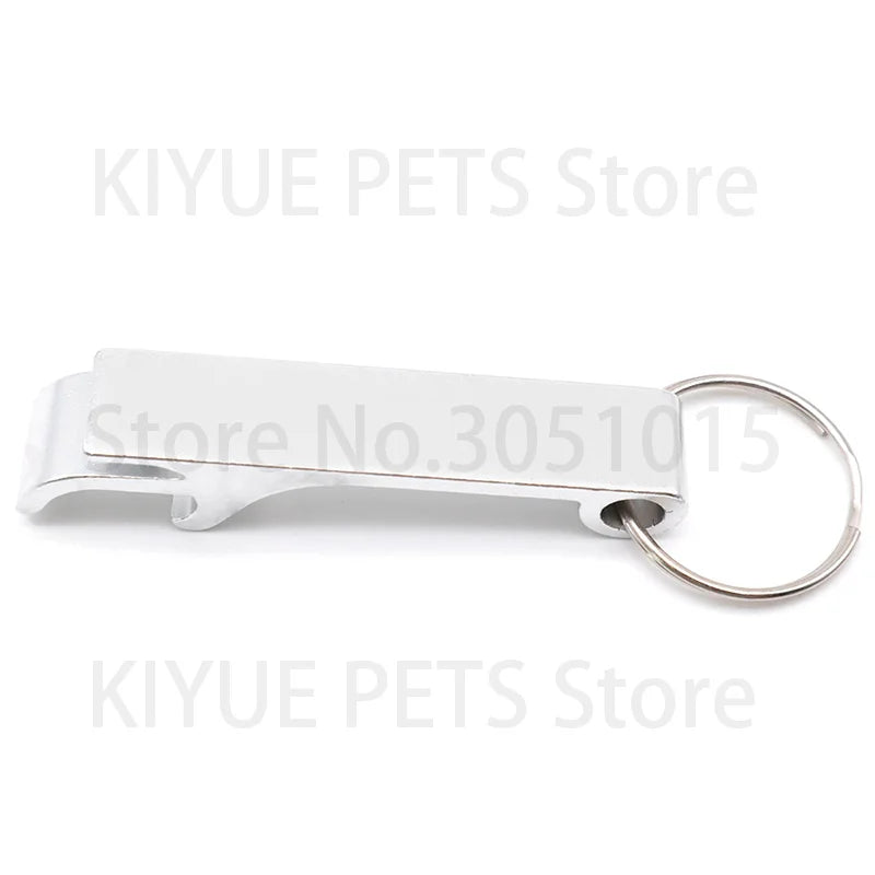 20 50 100Pcs Customized Small Gift Can Opener Key Chain Ring Can Opener Restaurant Promotion Giveaway Logo Gifts Wedding Gift