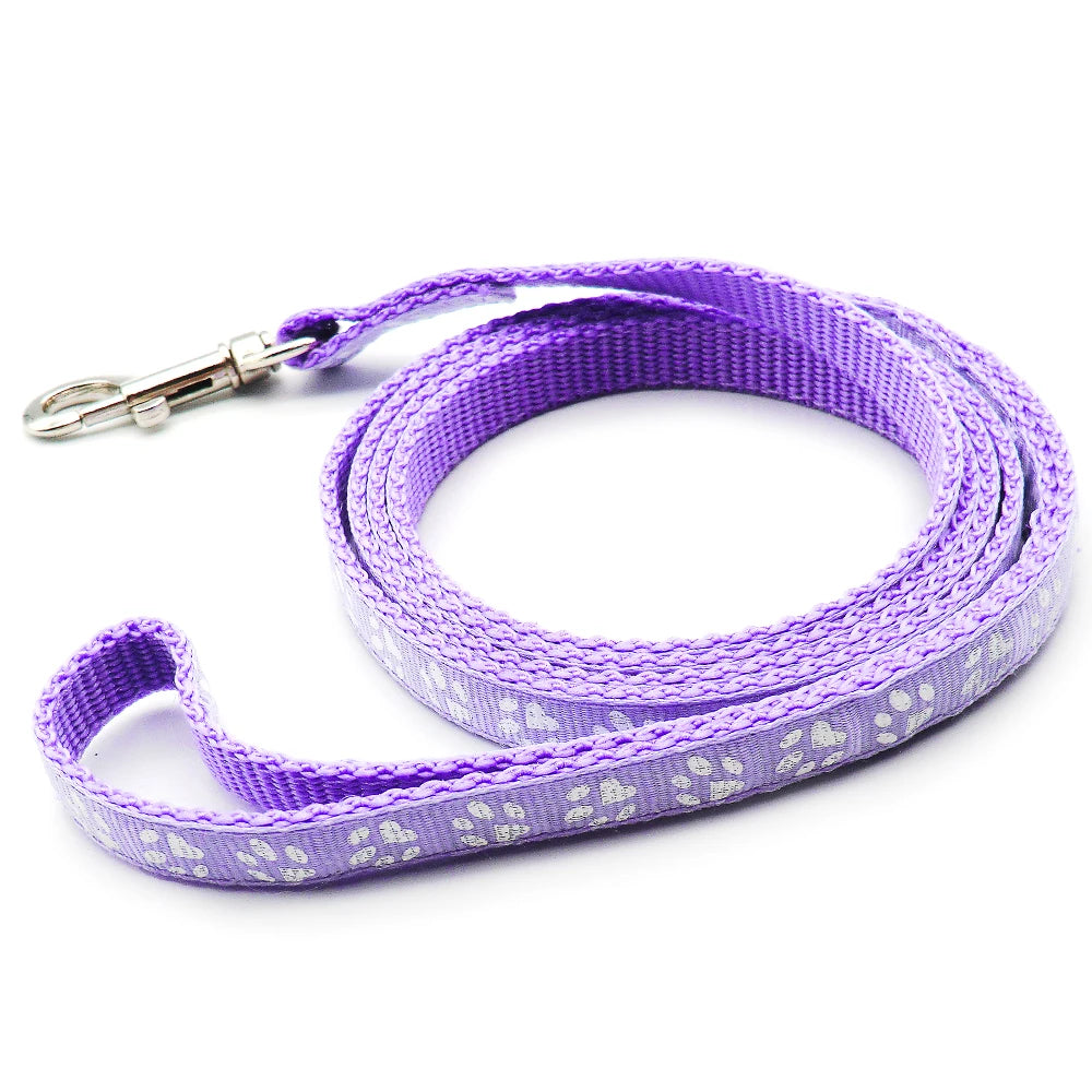 11Pcs Dog Cat Leash Adjustable Leashes Puppy Outdoor Walking Chihuahua Terier Schnauzer  Traction Rope