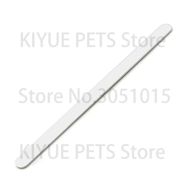 Wholesale 100Pcs 3/6/9mm 160mm C Open Cuff Bangle Mirror Polishe Stainless Steel Rectangle Blank Strips Name ID Tag Accessorie