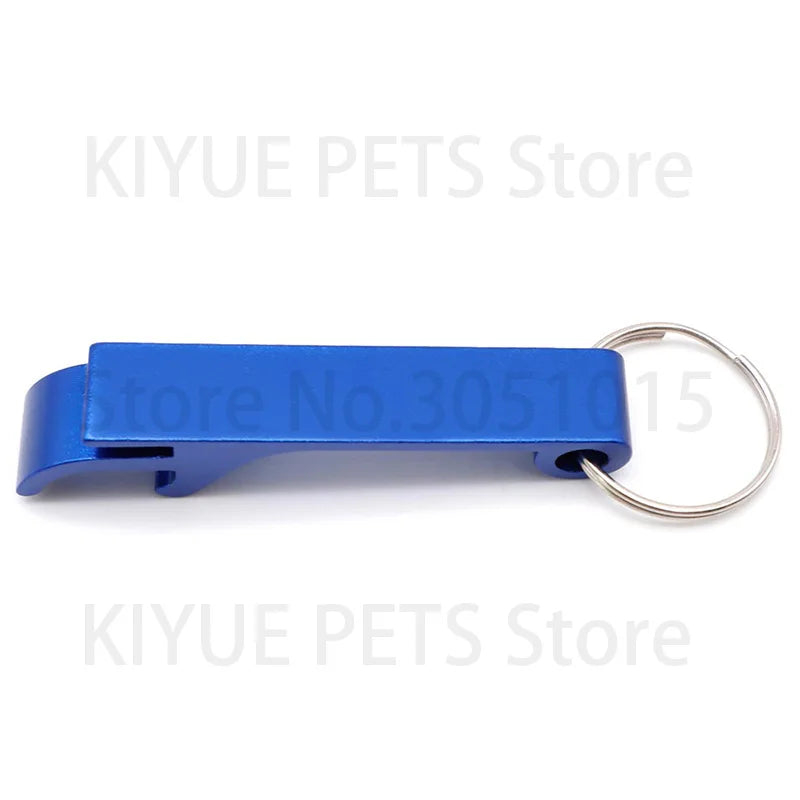 20 50 100Pcs Customized Small Gift Can Opener Key Chain Ring Can Opener Restaurant Promotion Giveaway Logo Gifts Wedding Gift