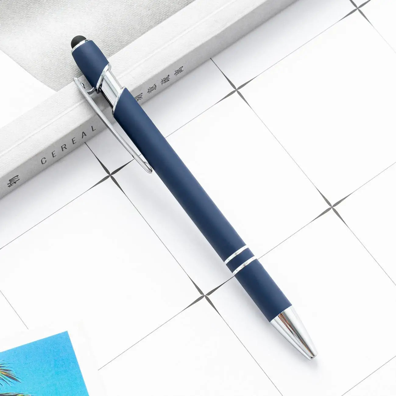 100 50 20Pcs Small Gift Business Ballpoint Drawing Touch Screen Gifts Pen School Office Supplies Wedding Engraved Name