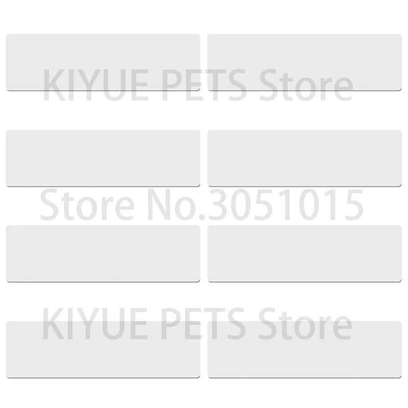 Wholesale 100Pcs Stainless Steel Employee Name ID Tag Work Identity Badge ID Business Case Blank Dog Tag